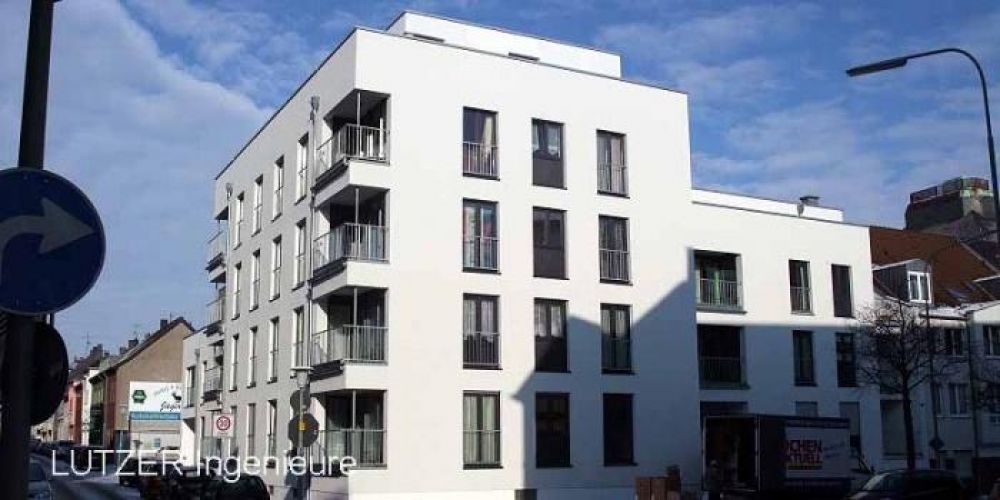 Neubau eines Mehrfamilienhauses mit 25 Wohneinheiten und Tiefgarage in Krefeld