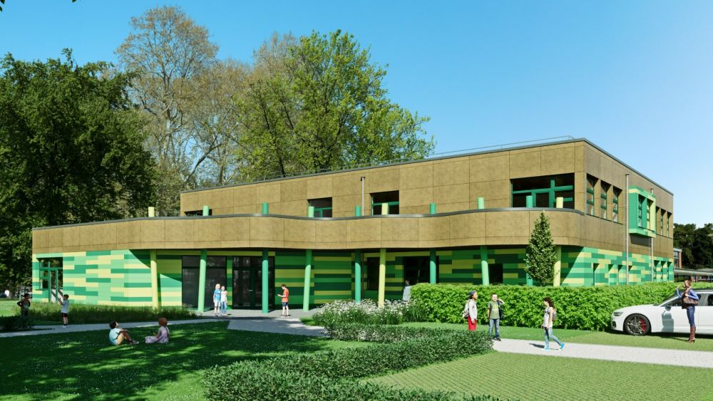 Baubeginn erfolgt - Neubau Vinhoven-Schule in Willich
