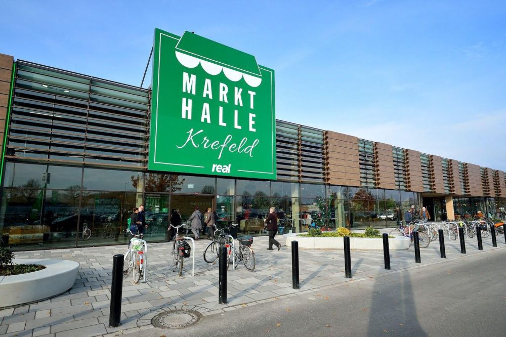 Umbau real-Markt zur Markthalle Krefeld